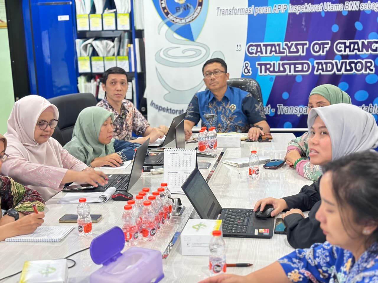 Lanjutan Rapat Penyusunan Program Kerja Pengawasan Tahunan (PKPT) Inspektorat Utama BNN T.A 2026