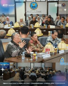 INSPEKTORAT UTAMA BNN MENGIKUTI TAKLIMAT AWAL PEMERIKSAAN INTERIM LK BNN TAHUN 2025 DI BNNP SULAWESI SELATAN INSPEKTORAT UTAMA BNN MENGIKUTI TAKLIMAT AWAL PEMERIKSAAN INTERIM LK BNN TAHUN 2025 DI BNNP SULAWESI SELATAN